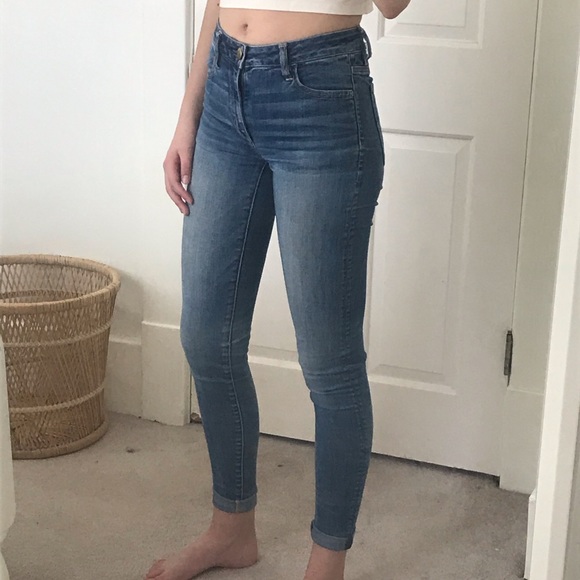 🌻 american eagle hi-rise jeggings - Picture 1 of 6